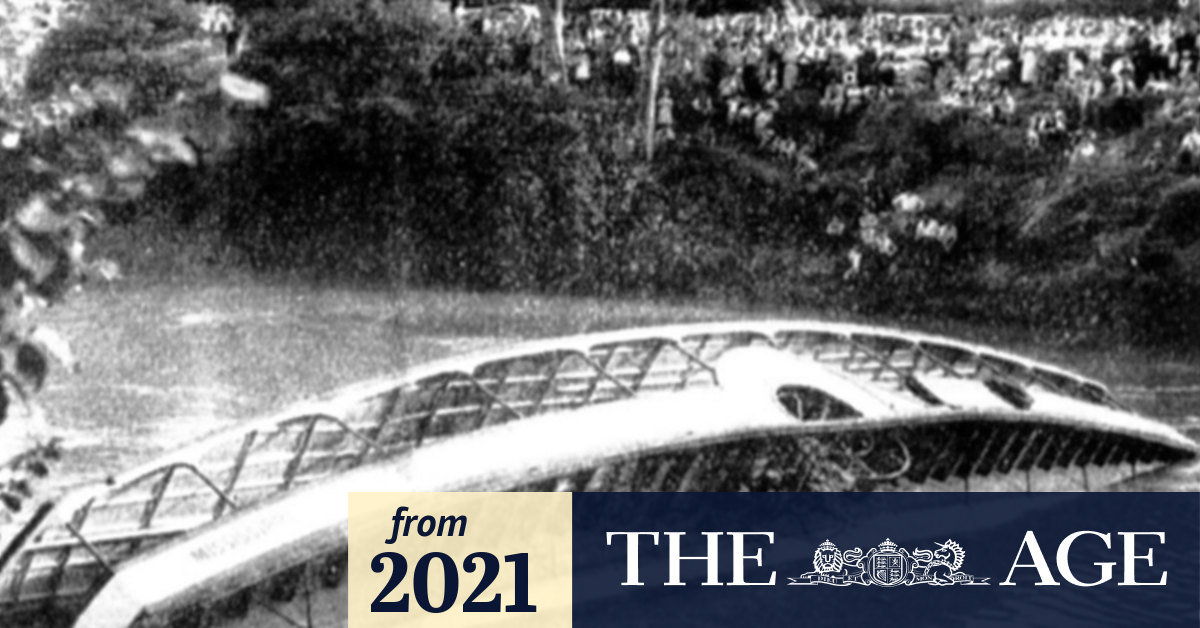 From the Archives, 1953 Picnic cruise disaster on the Yarra River